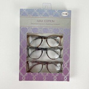 Max Edition +1.50 Reading Glasses